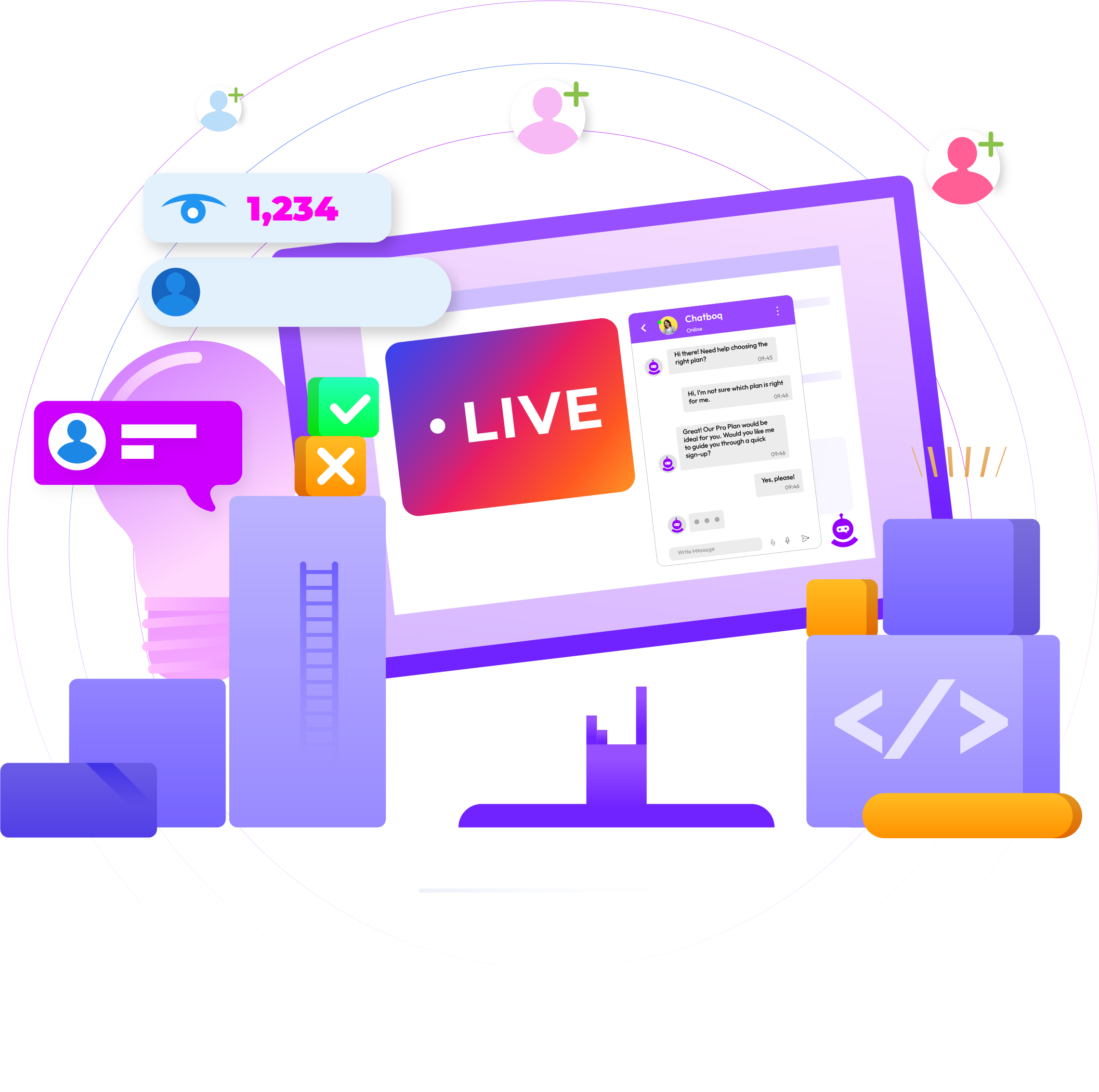 Build in Minutes with Drag-and-Drop