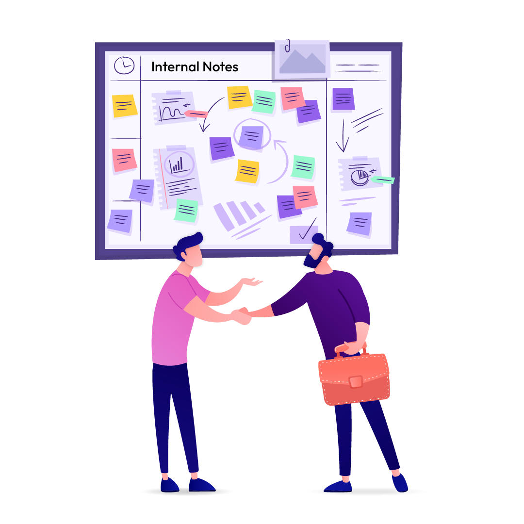 Internal notes and collaboration