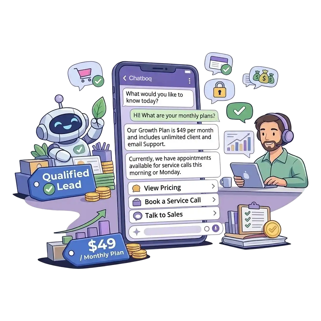 Delivers instant answers that protect conversion