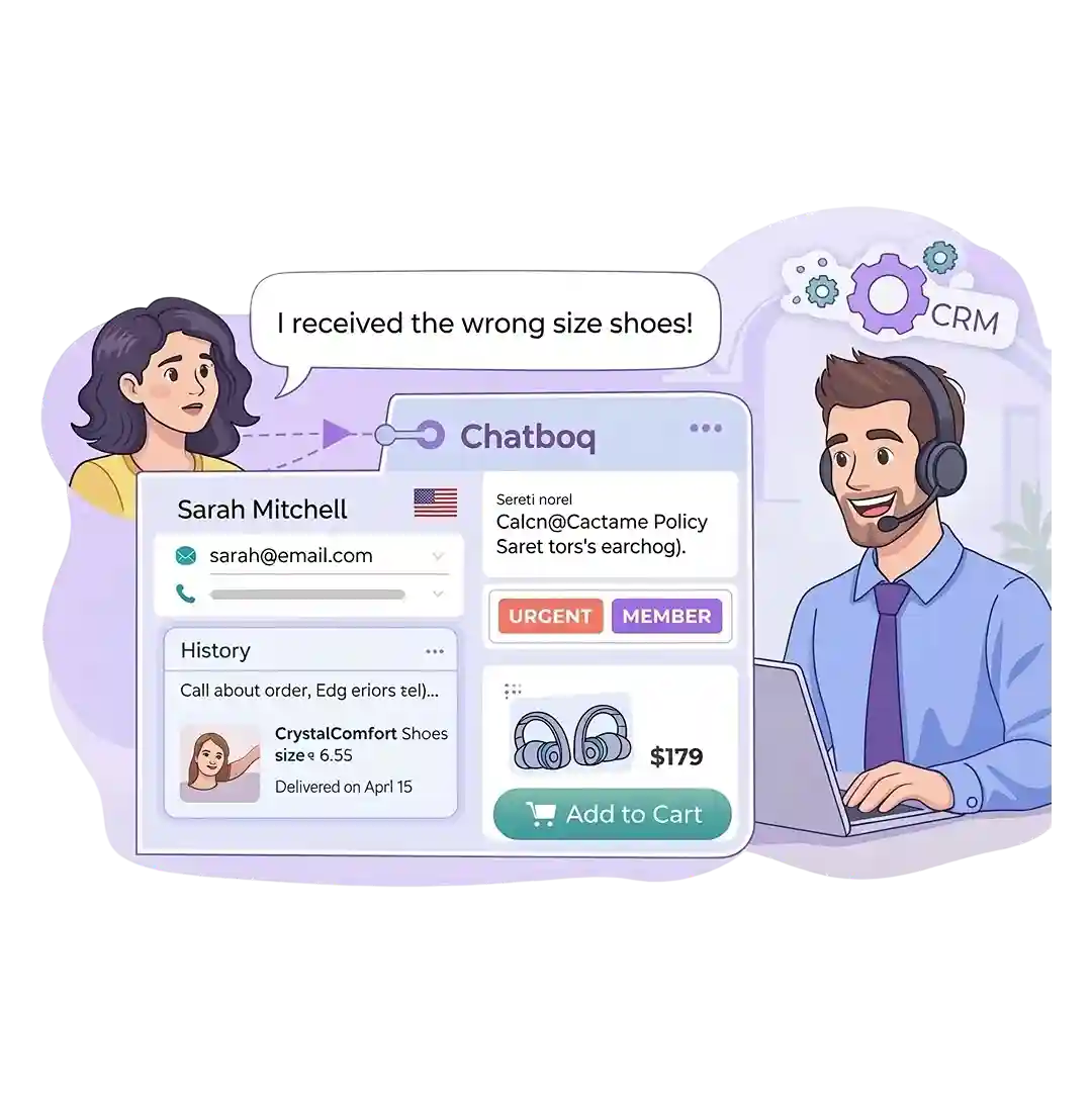 Understands the issue before agents respond